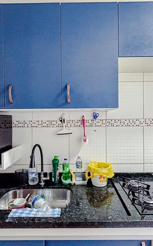 Apartamento para alugar com 48m², 2 quartos e sem vagaCozinha - Armários