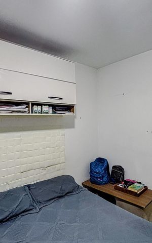 Apartamento para alugar com 48m², 2 quartos e sem vagaQuarto 1