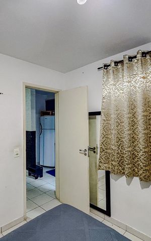 Apartamento para alugar com 48m², 2 quartos e sem vagaQuarto 1