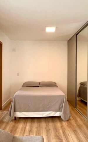 Apartamento à venda com 31m², 1 quarto e 1 vaga Apartamento à venda com 31m², 1 quarto e 1 vagaSala