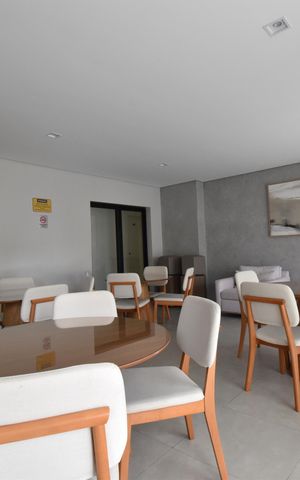 Apartamento à venda com 35m², 1 quarto e sem vagaÁrea comum - Salão de festas