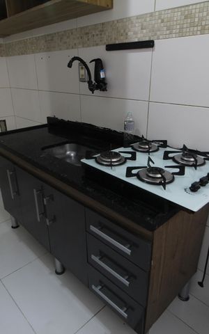 Apartamento para alugar com 56m², 3 quartos e 1 vagaCozinha e Área de Serviço