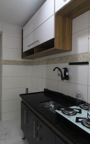 Apartamento para alugar com 56m², 3 quartos e 1 vagaCozinha e Área de Serviço