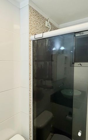 Apartamento à venda com 48m², 2 quartos e 1 vaga Apartamento à venda com 48m², 2 quartos e 1 vagaBanheiro