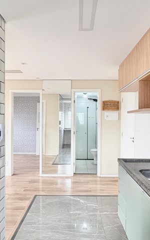 Apartamento para alugar com 42m², 2 quartos e sem vaga Apartamento para alugar com 42m², 2 quartos e sem vagaÁrea de Serviço
