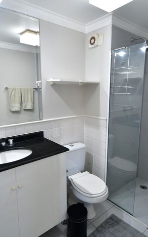 Apartamento à venda com 48m², 1 quarto e 1 vagaBanheiro