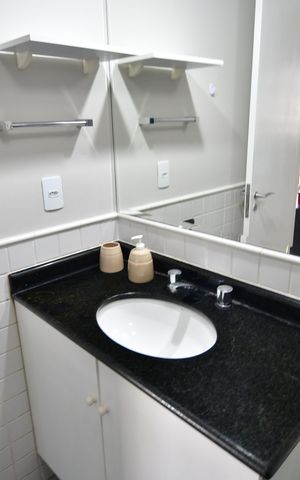 Apartamento à venda com 48m², 1 quarto e 1 vagaBanheiro