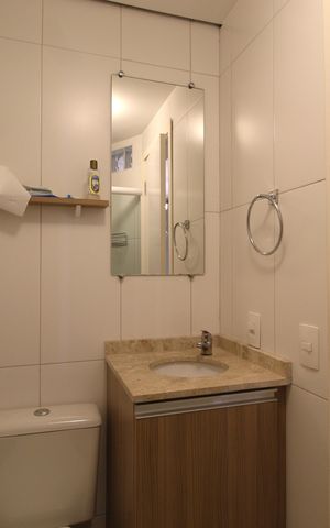 Apartamento à venda com 52m², 2 quartos e 1 vagaBanheiro Social