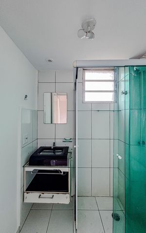 Apartamento para alugar com 56m², 2 quartos e 1 vagaBanheiro
