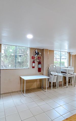 Apartamento para alugar com 56m², 2 quartos e 1 vagaÁrea comum - Salão de festas