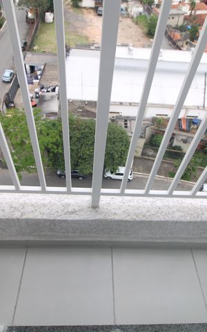 Apartamento para alugar com 37m², 2 quartos e sem vagaSacada