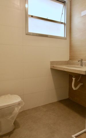 Apartamento para alugar com 110m², 3 quartos e 2 vagasBanheiro da Suíte 1