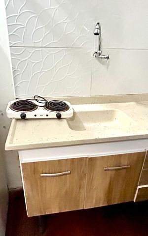 Studio para alugar com 38m², 1 quarto e sem vaga Studio para alugar com 38m², 1 quarto e sem vagaCozinha