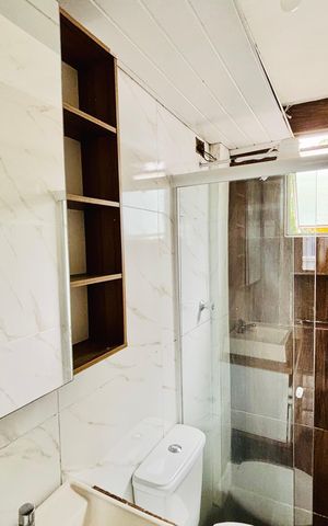 Apartamento para alugar com 43m², 2 quartos e 1 vagaBanheiro