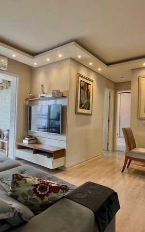 Apartamento à venda com 59m², 2 quartos e 1 vaga Apartamento à venda com 59m², 2 quartos e 1 vagaSala