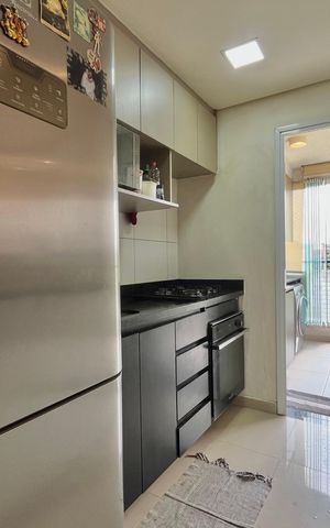 Apartamento à venda com 59m², 2 quartos e 1 vaga Apartamento à venda com 59m², 2 quartos e 1 vagaCozinha