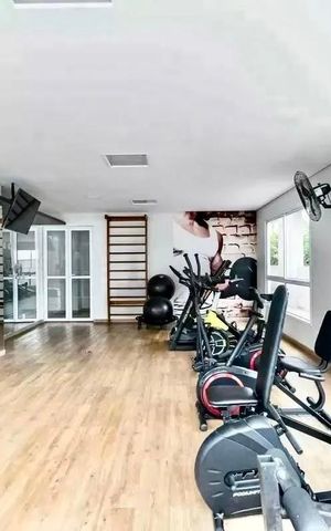 Apartamento à venda com 59m², 2 quartos e 1 vaga Apartamento à venda com 59m², 2 quartos e 1 vagaÁrea comum - Academia