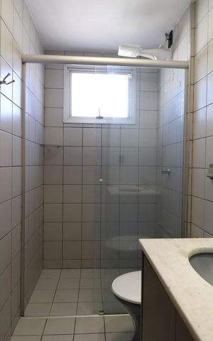 Apartamento para alugar com 48m², 1 quarto e 1 vagaBanheiro da Suíte