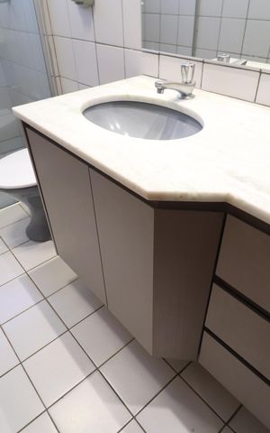 Apartamento para alugar com 48m², 1 quarto e 1 vagaBanheiro da Suíte