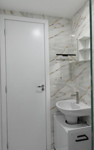 Apartamento para alugar com 36m², 1 quarto e sem vagaBanheiro