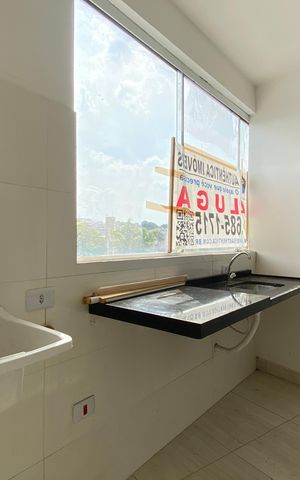 Apartamento para alugar com 40m², 2 quartos e sem vaga Apartamento para alugar com 40m², 2 quartos e sem vagaCozinha - Área de Serviço