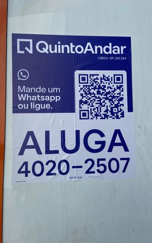 Apartamento para alugar com 55m², 2 quartos e sem vaga Apartamento para alugar com 55m², 2 quartos e sem vagaPlaca