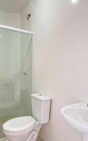 Apartamento para alugar com 55m², 2 quartos e sem vaga Apartamento para alugar com 55m², 2 quartos e sem vagaBanheiro
