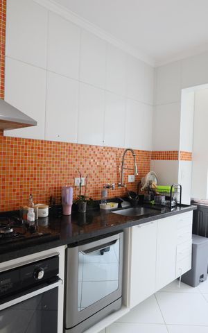 Apartamento para alugar com 75m², 2 quartos e 1 vagaCozinha e Área de Serviço