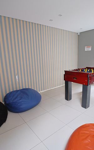 Apartamento para alugar com 44m², 2 quartos e 1 vagaSala de Jogos