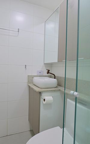 Apartamento para alugar com 44m², 2 quartos e 1 vagaBanheiro