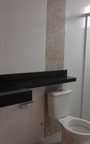 Casa para alugar com 110m², 2 quartos e 2 vagasQuarto 2 Suíte (Banheiro)