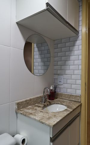 Apartamento para alugar com 51m², 2 quartos e 1 vaga Apartamento para alugar com 51m², 2 quartos e 1 vagaBanheiro