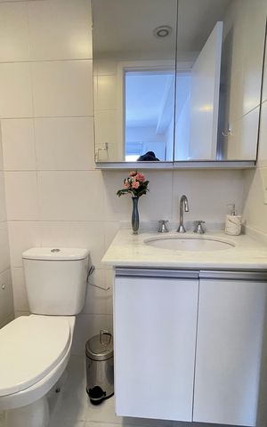 Apartamento à venda com 65m², 2 quartos e 1 vaga Apartamento à venda com 65m², 2 quartos e 1 vagaBanheiro da Suíte