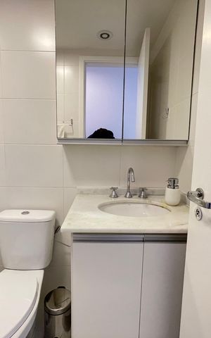 Apartamento à venda com 65m², 2 quartos e 1 vaga Apartamento à venda com 65m², 2 quartos e 1 vagaBanheiro Social