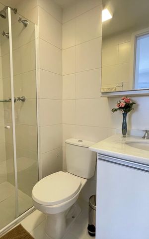 Apartamento à venda com 65m², 2 quartos e 1 vaga Apartamento à venda com 65m², 2 quartos e 1 vagaBanheiro da Suíte
