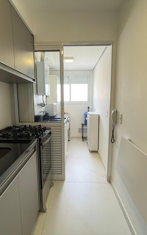 Apartamento à venda com 65m², 2 quartos e 1 vaga Apartamento à venda com 65m², 2 quartos e 1 vagaCozinha e Área de Serviço