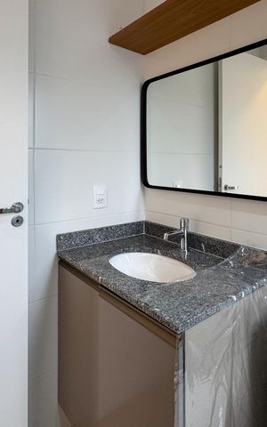 Apartamento para alugar com 57m², 2 quartos e 1 vagaBanheiro Social