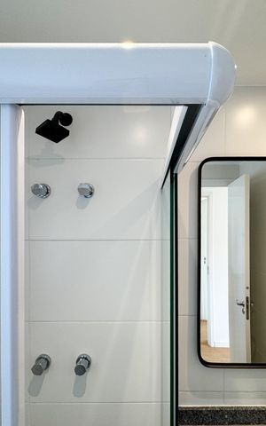 Apartamento para alugar com 57m², 2 quartos e 1 vagaBanheiro - Suíte 