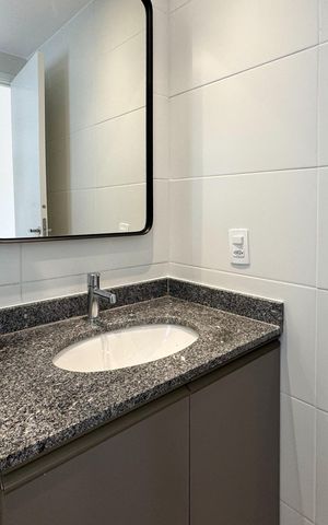 Apartamento para alugar com 57m², 2 quartos e 1 vagaBanheiro - Suíte 