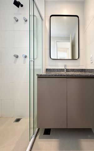 Apartamento para alugar com 57m², 2 quartos e 1 vagaBanheiro - Suíte 
