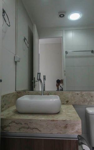 Apartamento para alugar com 45m², 2 quartos e 1 vaga Apartamento para alugar com 45m², 2 quartos e 1 vagaBanheiro