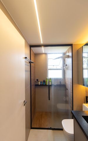 Apartamento à venda com 44m², 2 quartos e 1 vaga Apartamento à venda com 44m², 2 quartos e 1 vagaBanheiro