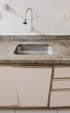 Apartamento à venda com 58m², 1 quarto e sem vaga Apartamento à venda com 58m², 1 quarto e sem vagaCozinha