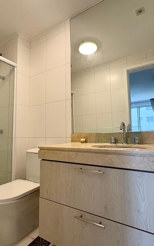 Apartamento à venda com 98m², 2 quartos e 1 vagaBanheiro da Suíte