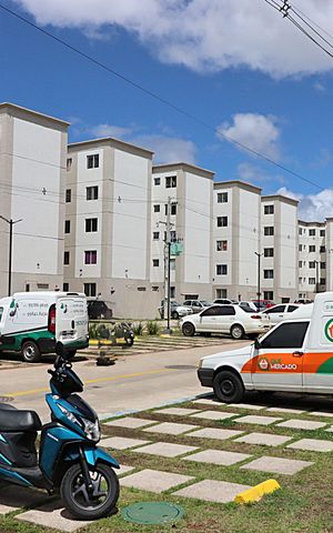 Apartamento para alugar com 40m², 2 quartos e 1 vagaFachada 