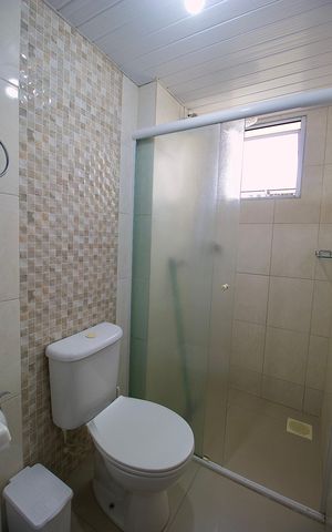 Apartamento para alugar com 48m², 2 quartos e 1 vaga Apartamento para alugar com 48m², 2 quartos e 1 vagaBanheiro