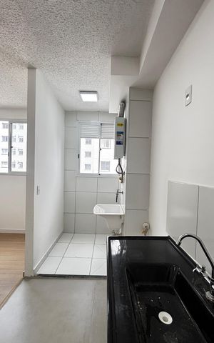 Casa para alugar com 37m², 2 quartos e sem vagaCozinha e Área de Serviço