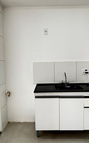 Casa para alugar com 37m², 2 quartos e sem vagaCozinha e Área de Serviço