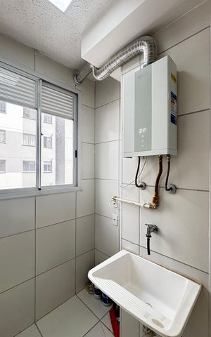 Casa para alugar com 37m², 2 quartos e sem vagaCozinha e Área de Serviço