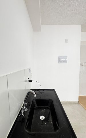 Casa para alugar com 37m², 2 quartos e sem vagaCozinha e Área de Serviço